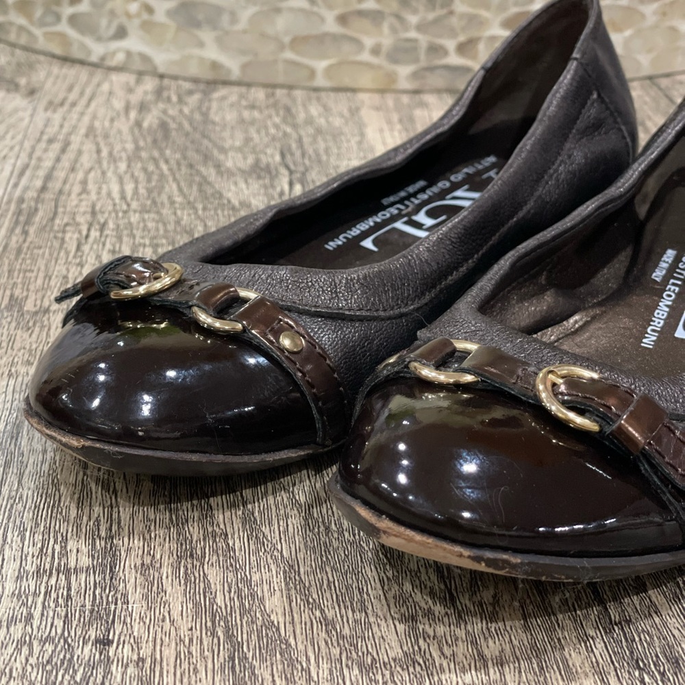 AGL Leather Ballet Flat - Picture 6 of 15